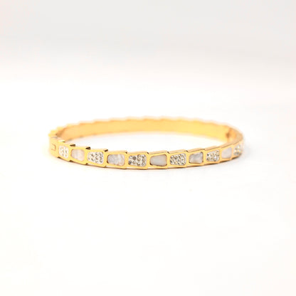 JBracelet- Non Tarnish - 24K Gold plated Anti Tarnish Everyday wear Bracelet-93