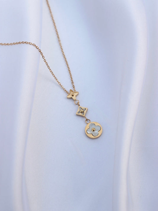 JNecklace (24K Gold Plated)-AntiTarnish/HypoAllergic -230