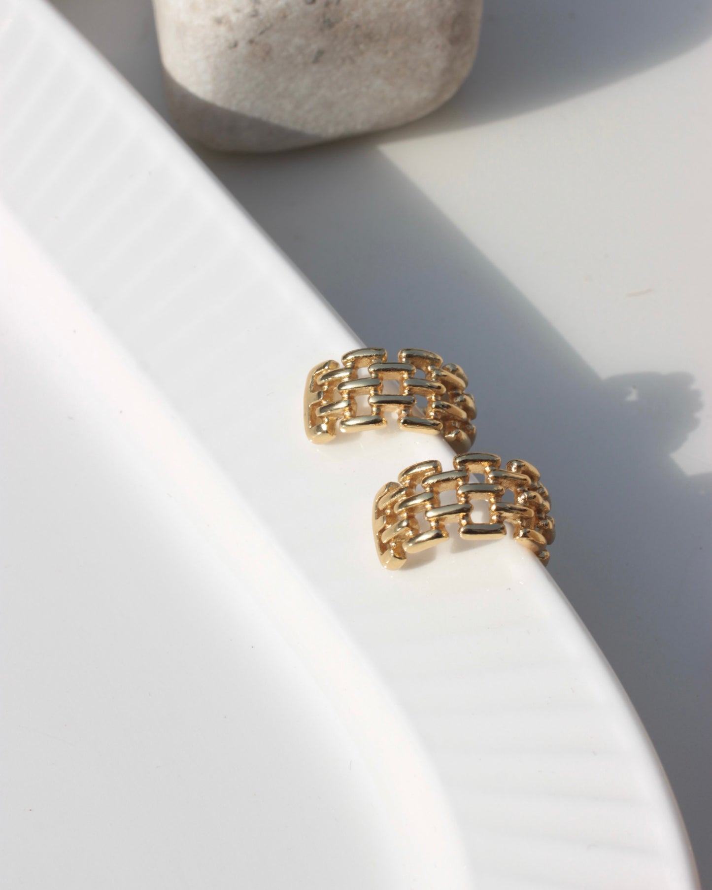 JEarrings 24K Gold Plated Earrings- 619