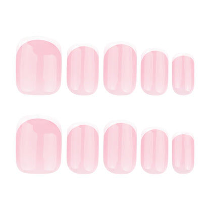 Nails-3682-Short Length Square nails- Free 4 pc nail kit included