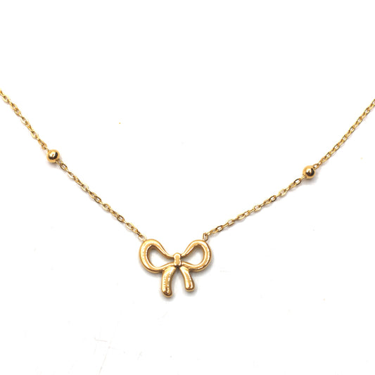 JNecklace (4K Gold Plated)-AntiTarnish/HypoAllergic - 205