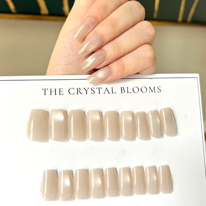 [PREMIUM] Handmade Cat-eye Reflective Nails-814- Free 24 pc Sticker Sheet  included