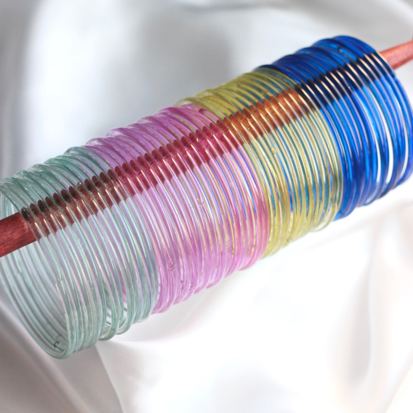 (Choose colour) Jelly Thick  Glass Bangles-2 mm thickness