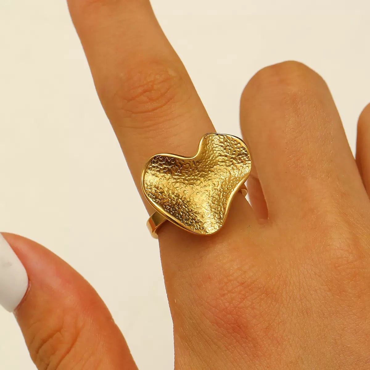 JRing-(24K Gold Plated)-AntiTarnish/HypoAllergic-441E