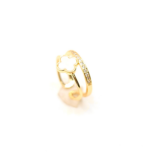 JRing-(4K Gold Plated)-AntiTarnish/HypoAllergic- (ADJUSTABLE SIZE)