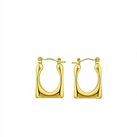 Elite Hoops Stud Earrings (N252)