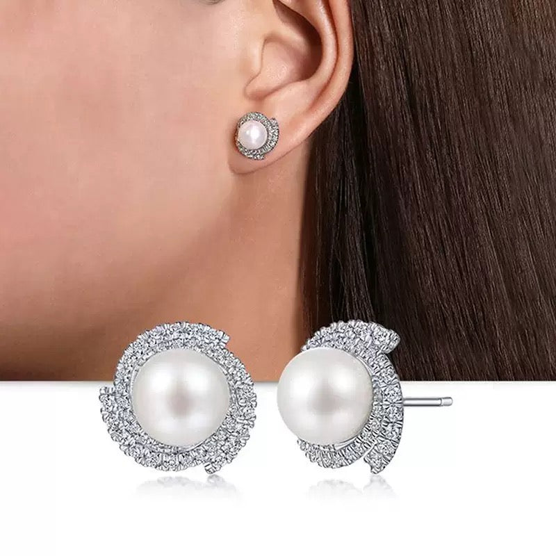 Luxe Shine Stud Earrings (N202)