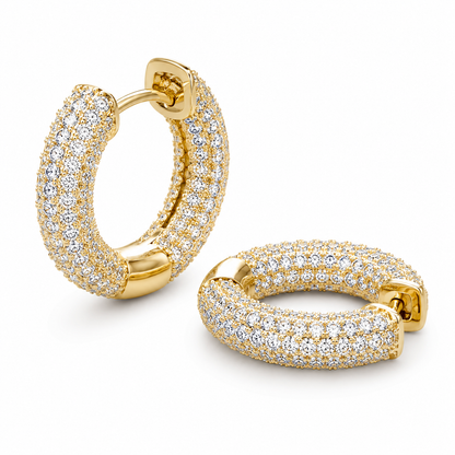 Dazzle Crystal Stud Earrings (N214)