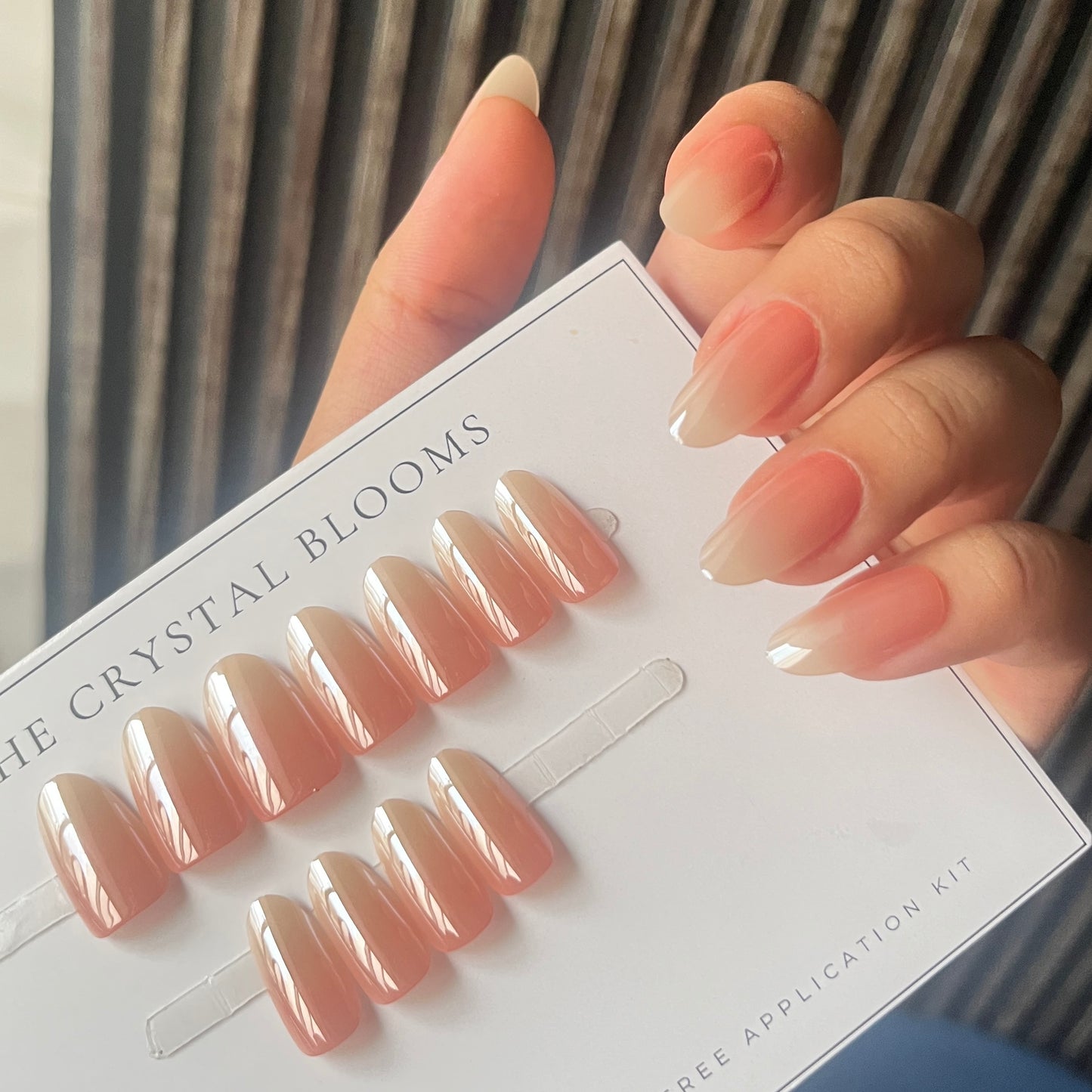 [PREMIUM] Handmade Ombre Chrome Nails-807/Dxr01-n