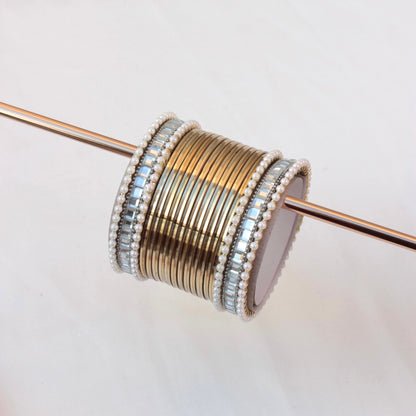 Reya Bangle Set - Golden