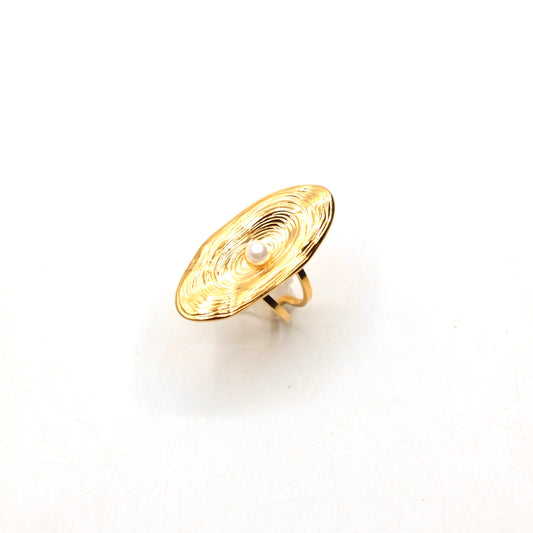 JRing-(4K Gold Plated)-AntiTarnish/HypoAllergic 444