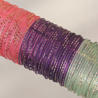 (Choose colour) Jellin- Viral Handmade Glass Bangles