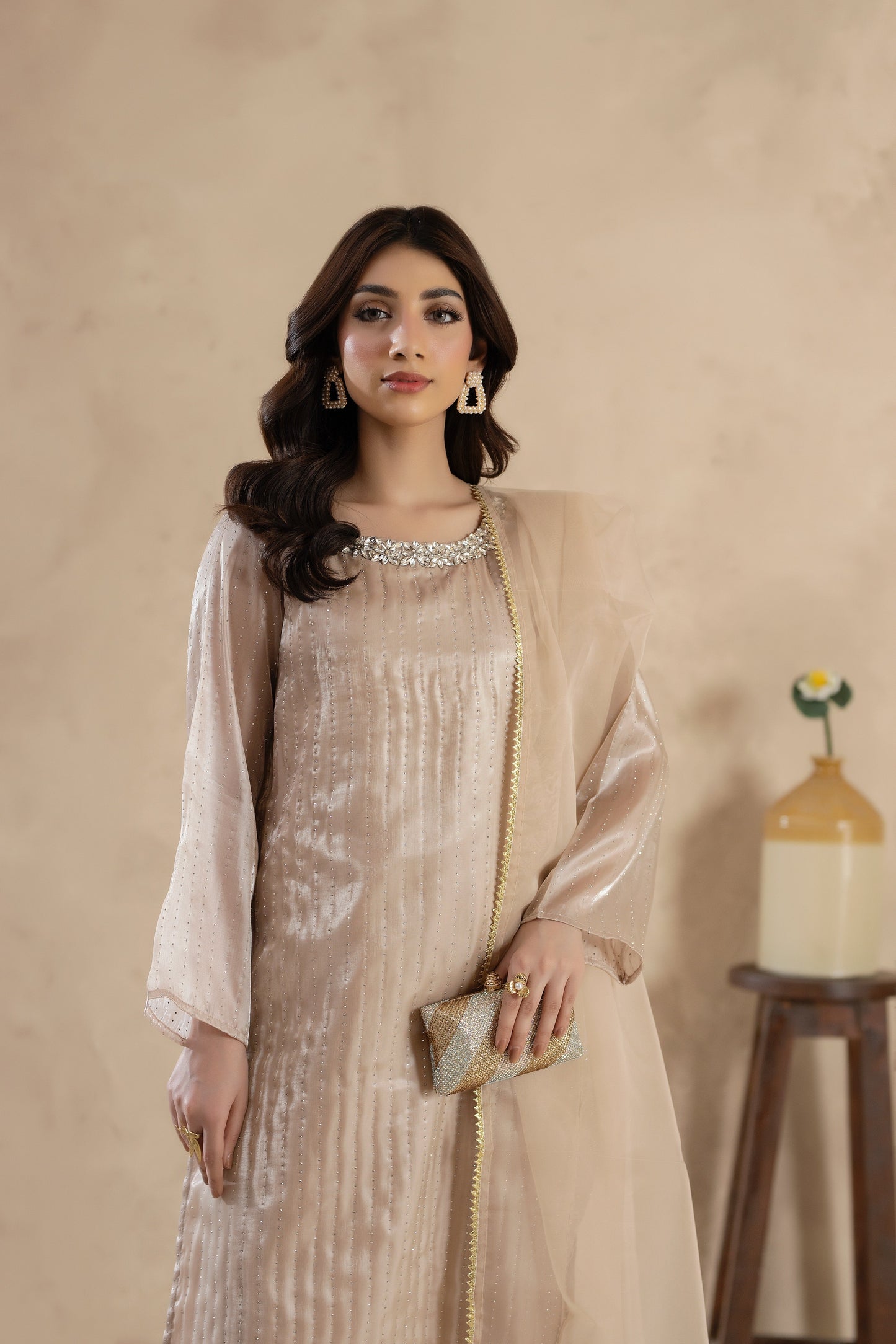 Naqsh-3 PC Stitched Festive Pret