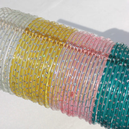 (Choose colour) Aiyna- Viral Handmade Glass Bangles-4