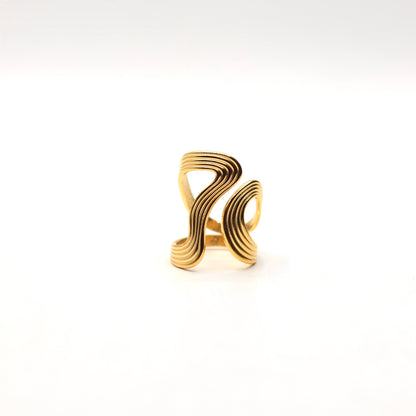 JRing-(4K Gold Plated)-AntiTarnish/HypoAllergic 440