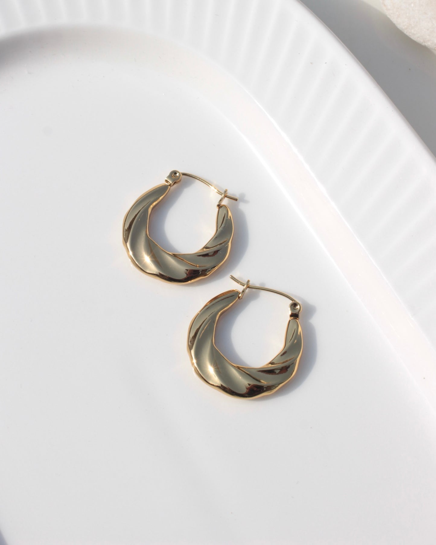 JEarrings 24K Gold Plated Earrings- 633