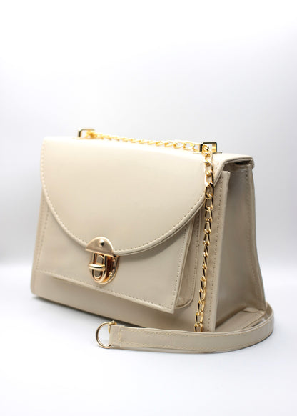 Nova -Charm Chain Bag- Beige