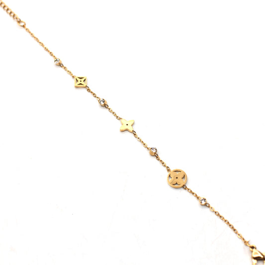 JBracelet(24K Gold Plated)-AntiTarnish/HypoAllergic - 196
