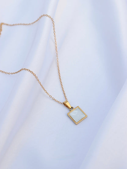 JNecklace (24K Gold Plated)-AntiTarnish/HypoAllergic -393