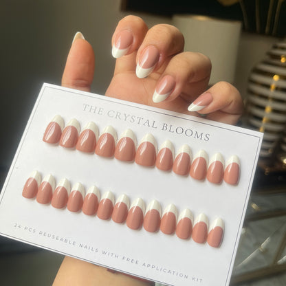 Nails-2500-Almond nails- Free 24pc Sticker Sheet included