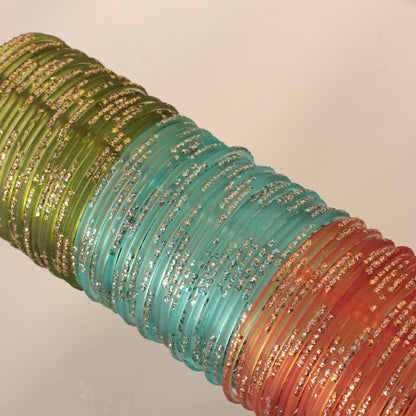 (Choose colour) Jellin- Viral Handmade Glass Bangles