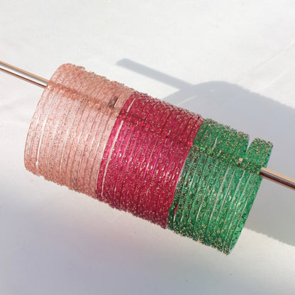 (Choose colour) Rains- Viral Handmade Glass Bangles