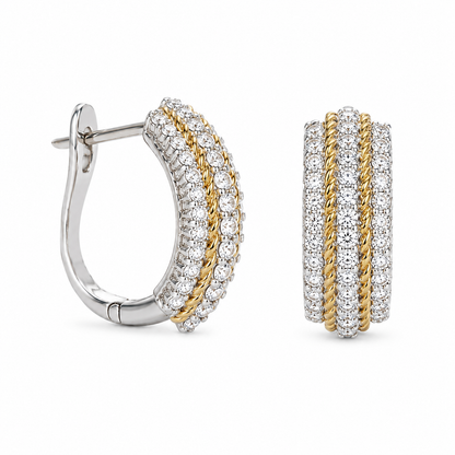 Aurora Zircon Earrings (N216)
