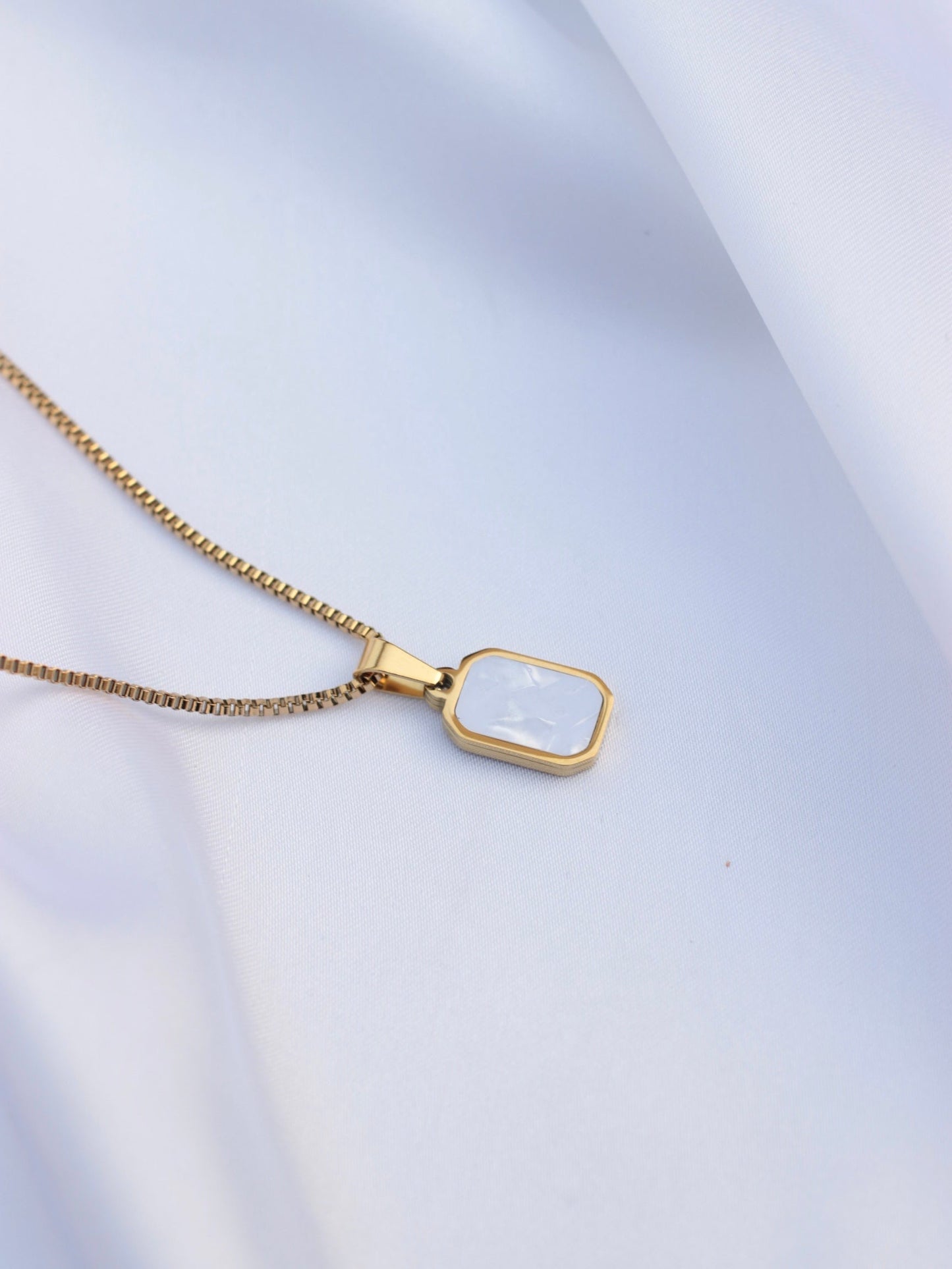 JNecklace (24K Gold Plated)-AntiTarnish/HypoAllergic - Dual Sided 251