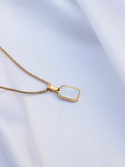 JNecklace (24K Gold Plated)-AntiTarnish/HypoAllergic - Dual Sided 251