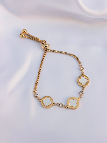 JBracelet- Non Tarnish - 24K Gold plated Anti Tarnish Everyday wear Bracelet- 369