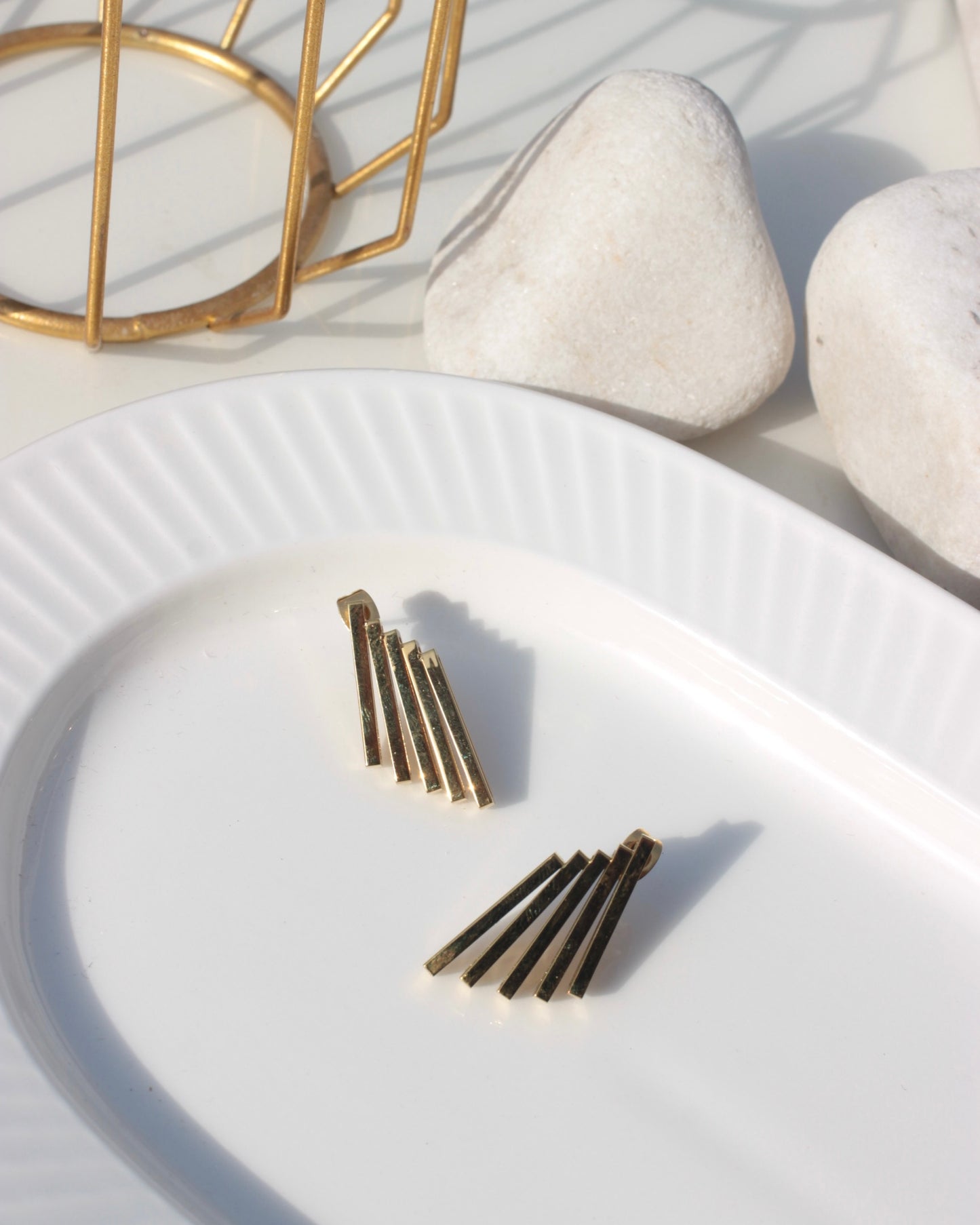 JEarrings 24K Gold Plated Earrings- 625