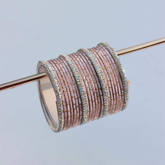 Nira Bangle Set- Pink