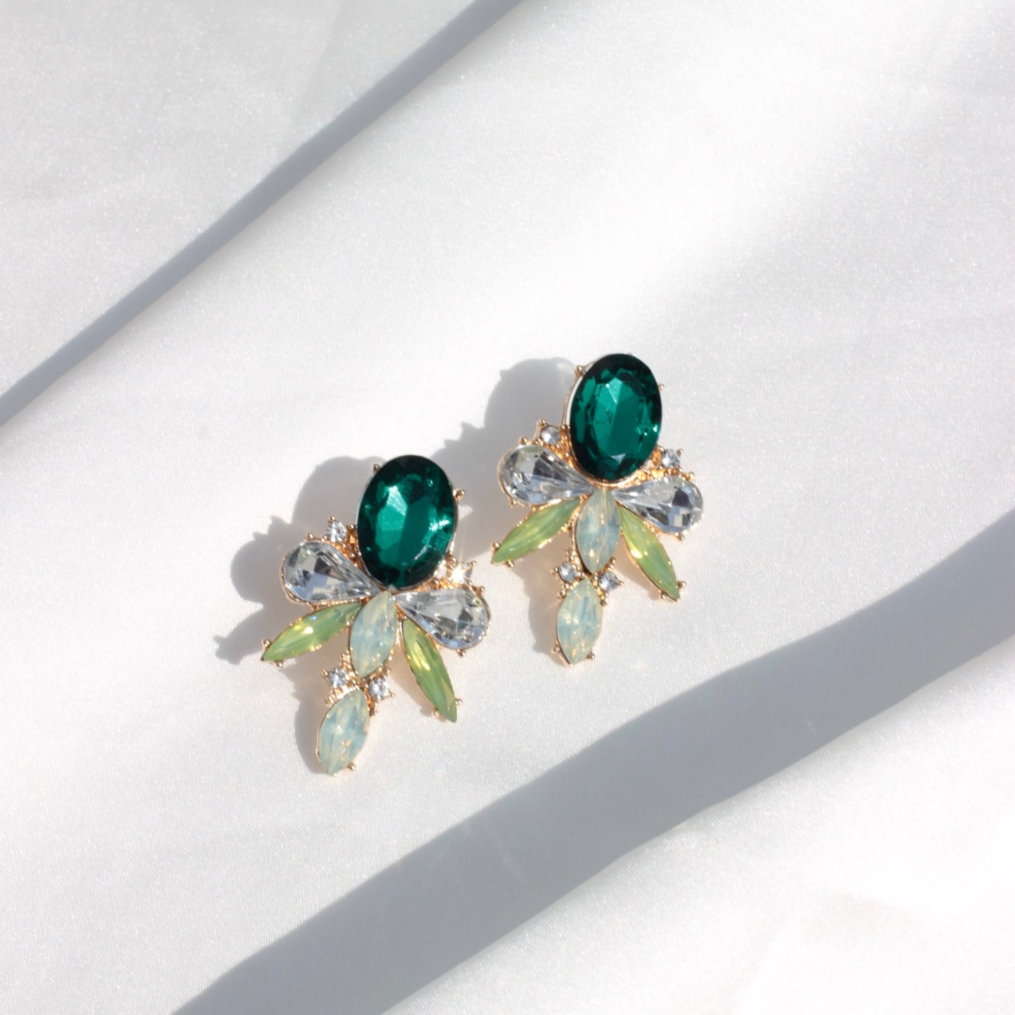 NJCEarrings-Premium High quality Gold plated Earrings - 398