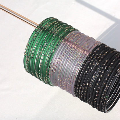 (Choose colour) Jellin- Viral Handmade Glass Bangles