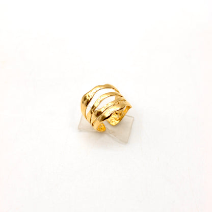 JRing-(4K Gold Plated)-AntiTarnish/HypoAllergic 411