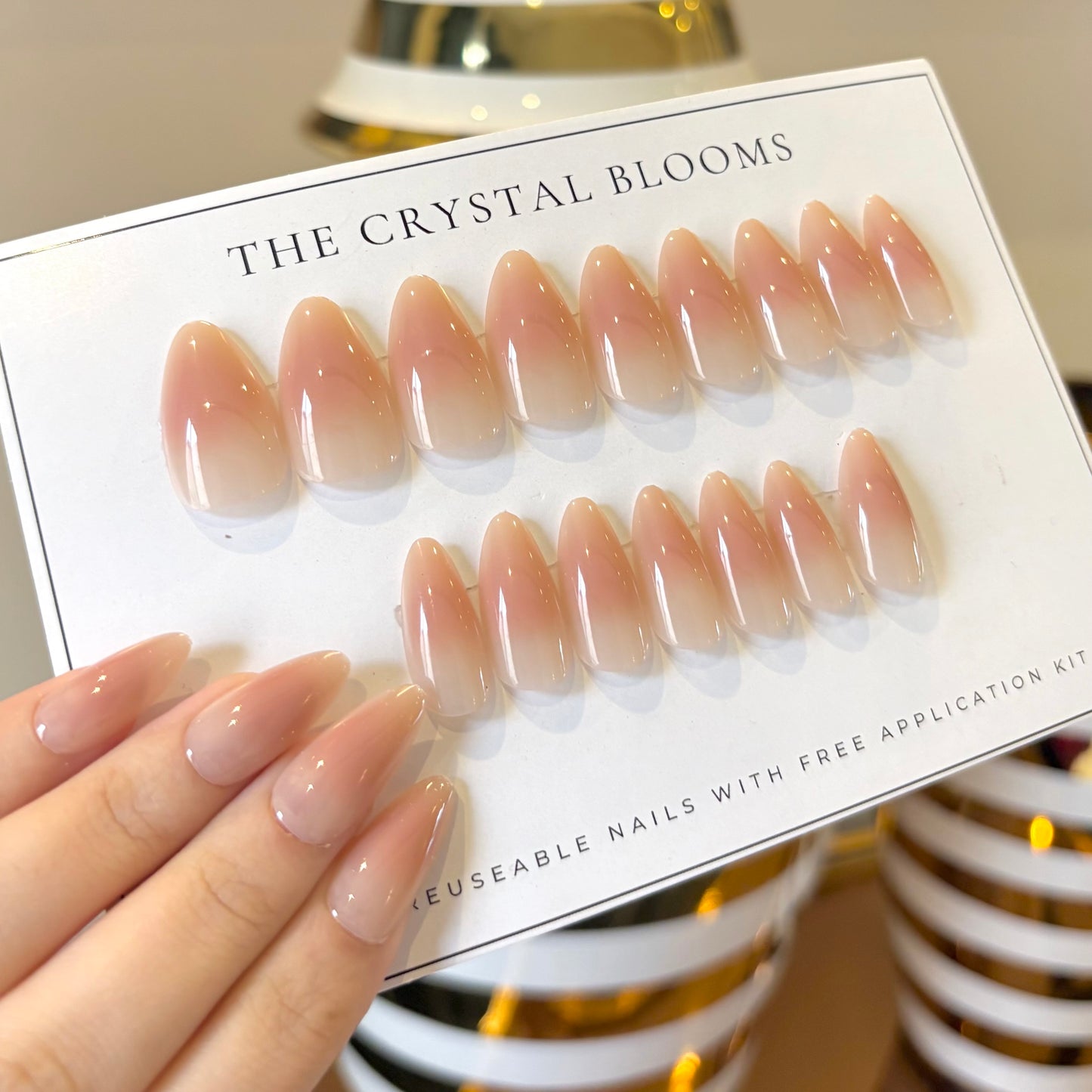 [Premium] Ombre Nails-4133- Free 24-pc Sticker Sheet  included-n