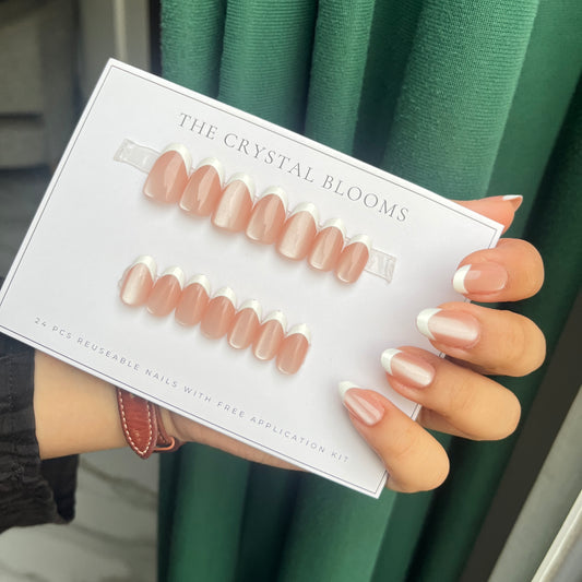 Nails-22902-Almond nails- Free 24pc Sticker Sheet included