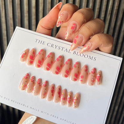 [Premium]  Nails-3734- Free 24-pc Sticker Sheet  included