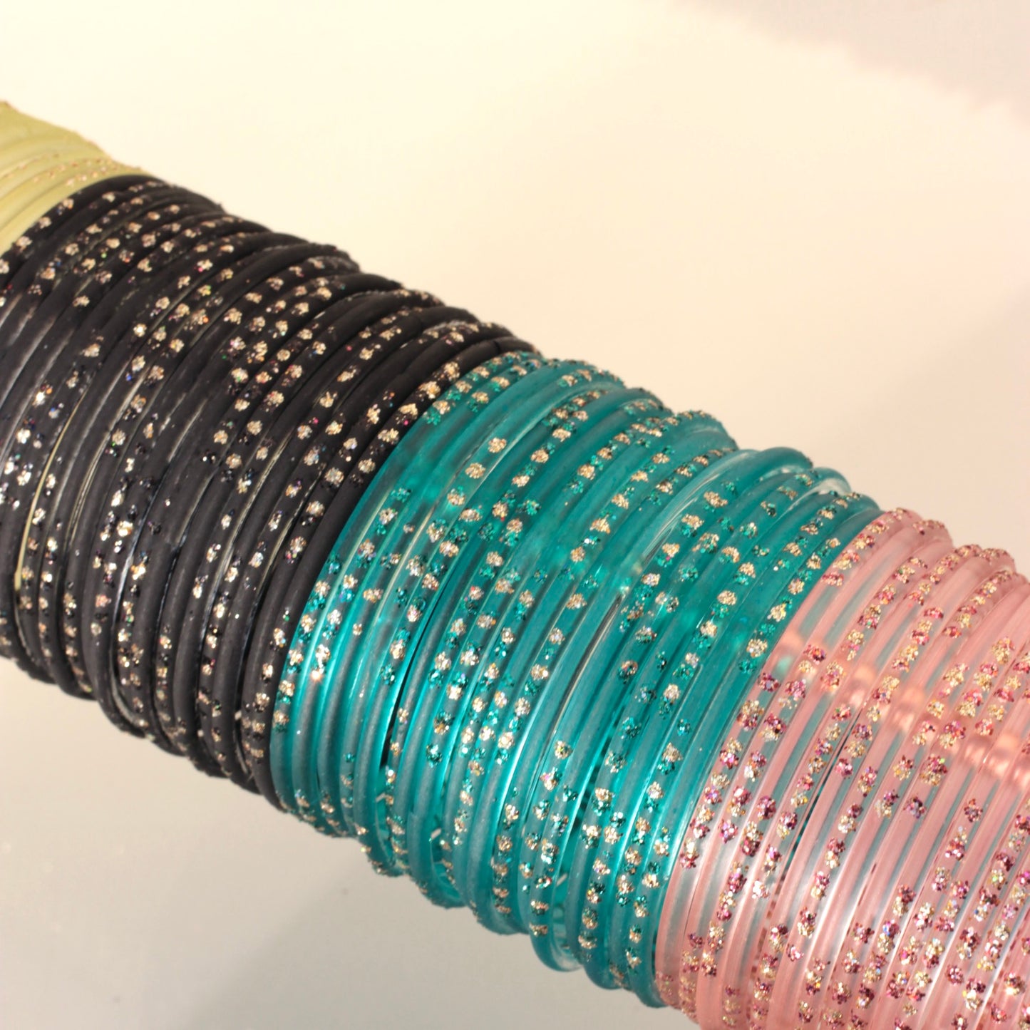 (Choose colour) Jellin- Viral Handmade Glass Bangles