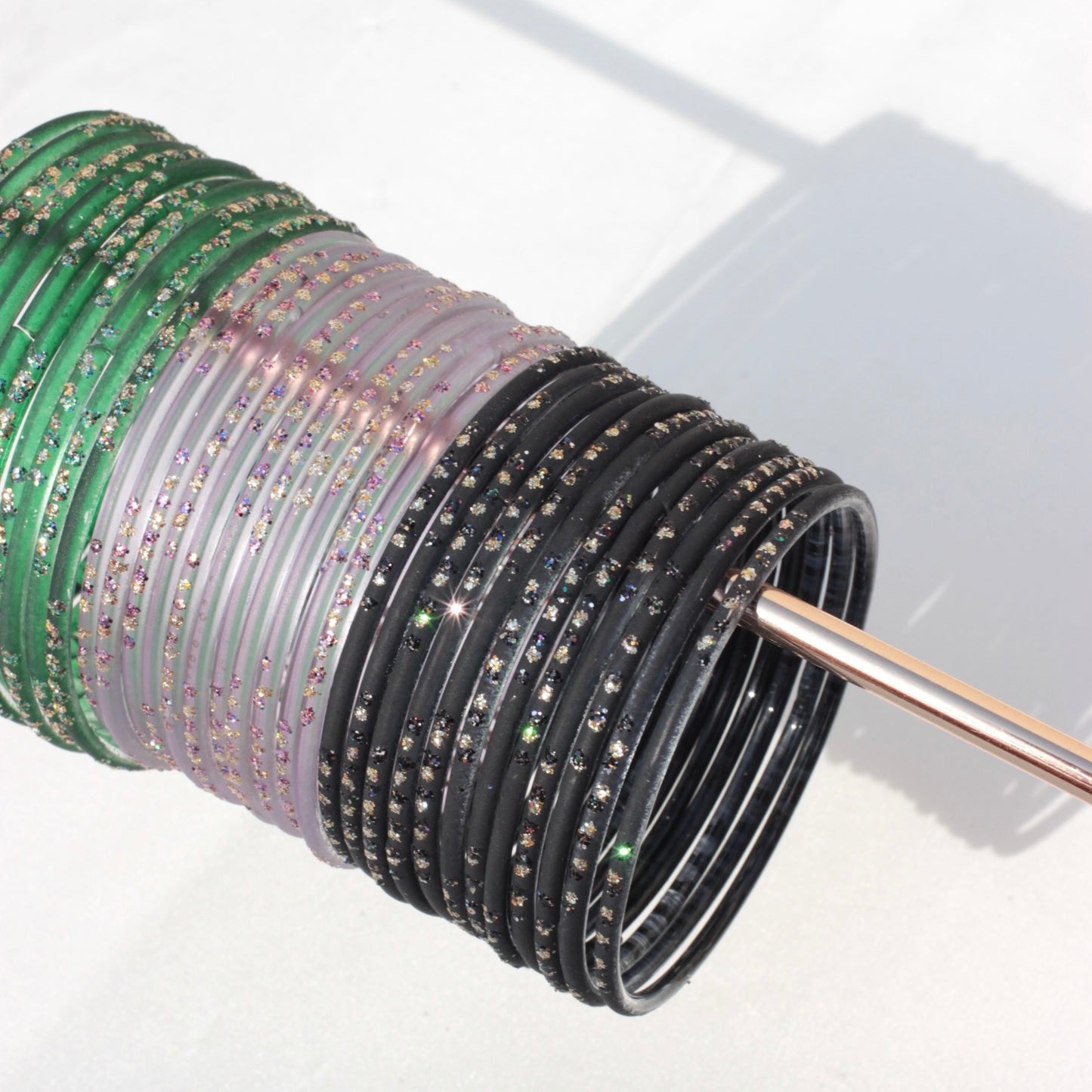(Choose colour) Jellin- Viral Handmade Glass Bangles