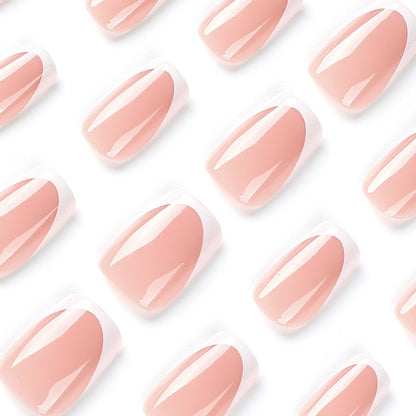Nails-2370- Square French Nails