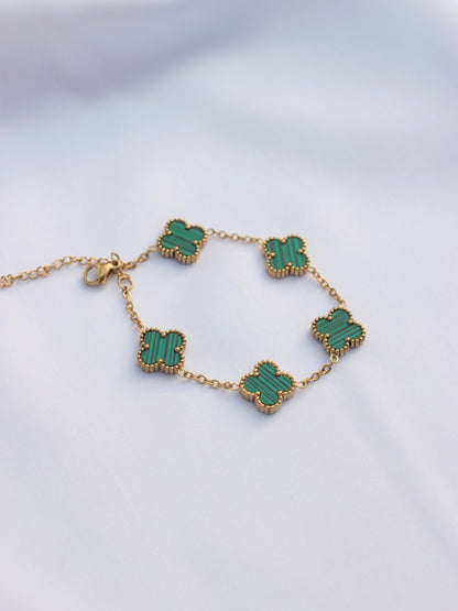 JBracelet- Non Tarnish - 24K Gold plated Anti Tarnish Everyday wear Bracelet- 252