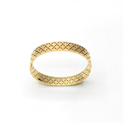 JBracelet (Stainless Steel) 24K Gold plated Anti Tarnish Everyday wear Bracelet - 110