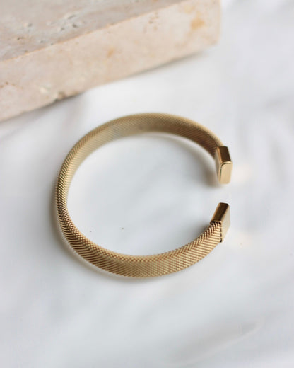JBracelet- Non Tarnish - 24K Gold plated Anti Tarnish Everyday wear Bracelet- 366