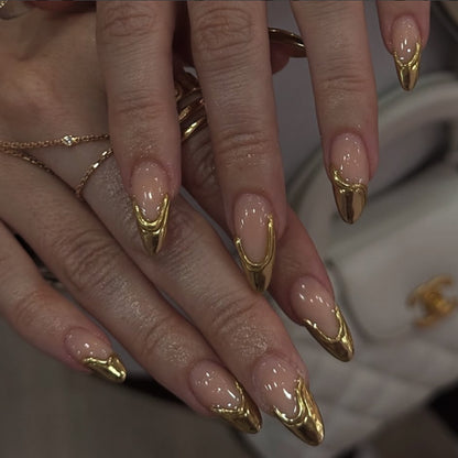 [PREMIUM] Cat eye Glitter Nails-019-4201- Free 24pc Sticker Sheet  included