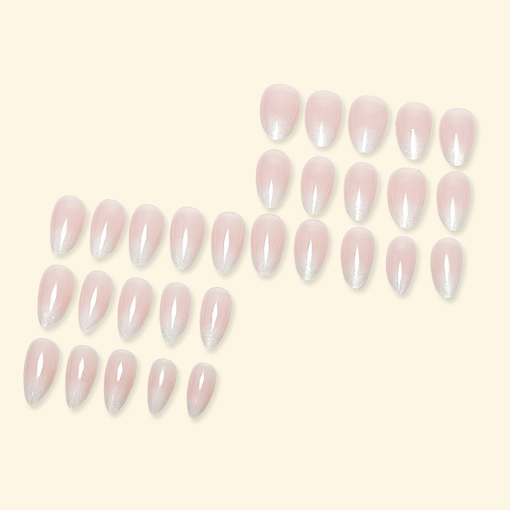 Ombre Shimmer Nails -879-Free 4 pc nail kit included