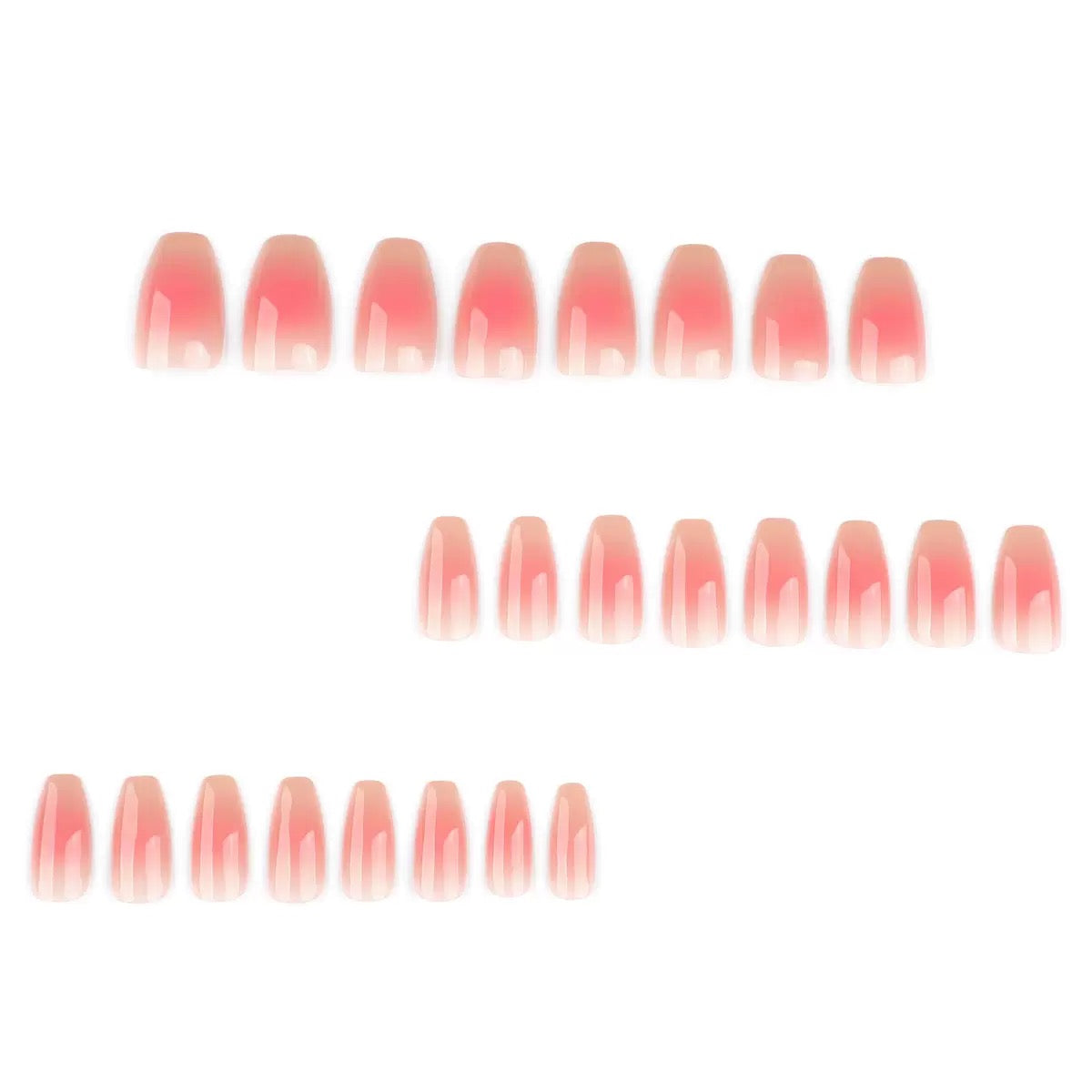 Nails-4148-Almond nails- Free 24pc Sticker Sheet  included