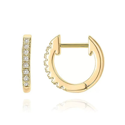 Premium Solitaire Stud Earrings (N240)