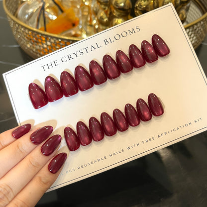 Cat eye Nails-MY 25 S- Free 24pc Sticker Sheet included