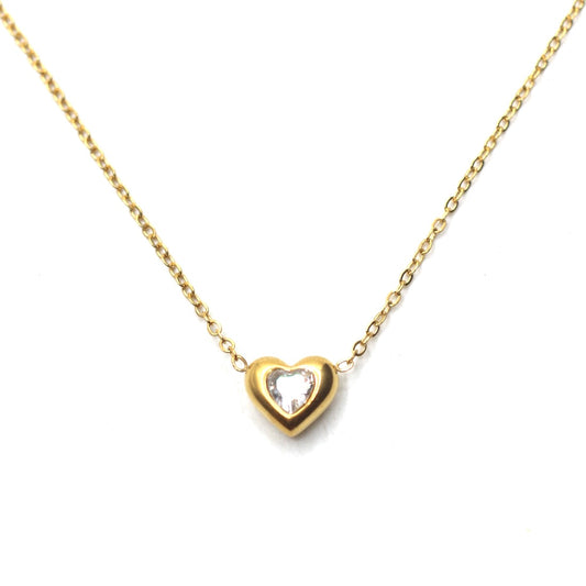 JNecklace (4K Gold Plated)-AntiTarnish/HypoAllergic 204